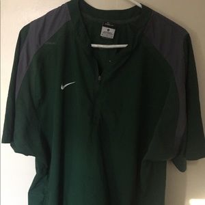Nike short sleeve Athletic Training jacket